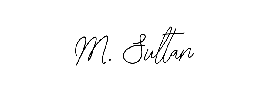 Bearetta-2O07w is a professional signature style that is perfect for those who want to add a touch of class to their signature. It is also a great choice for those who want to make their signature more unique. Get M. Sultan name to fancy signature for free. M. Sultan signature style 12 images and pictures png