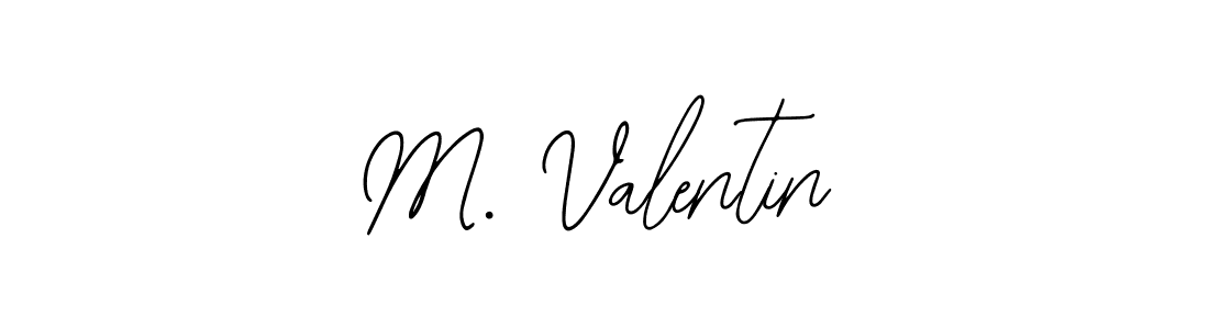 Use a signature maker to create a handwritten signature online. With this signature software, you can design (Bearetta-2O07w) your own signature for name M. Valentin. M. Valentin signature style 12 images and pictures png