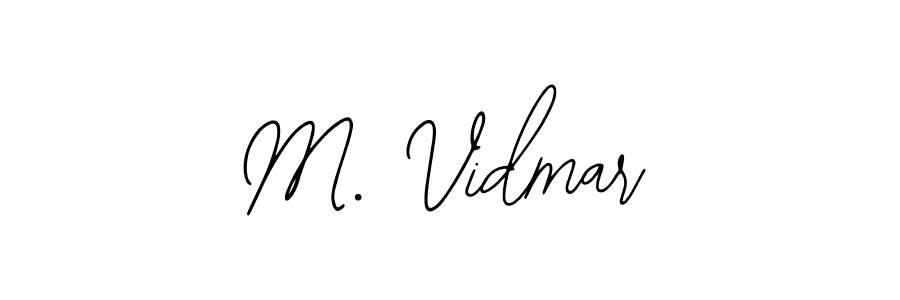 if you are searching for the best signature style for your name M. Vidmar. so please give up your signature search. here we have designed multiple signature styles  using Bearetta-2O07w. M. Vidmar signature style 12 images and pictures png
