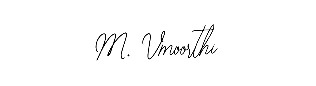 Make a beautiful signature design for name M. Vmoorthi. With this signature (Bearetta-2O07w) style, you can create a handwritten signature for free. M. Vmoorthi signature style 12 images and pictures png