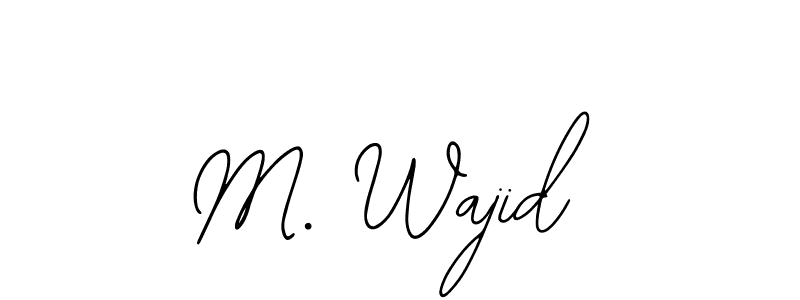 Similarly Bearetta-2O07w is the best handwritten signature design. Signature creator online .You can use it as an online autograph creator for name M. Wajid. M. Wajid signature style 12 images and pictures png