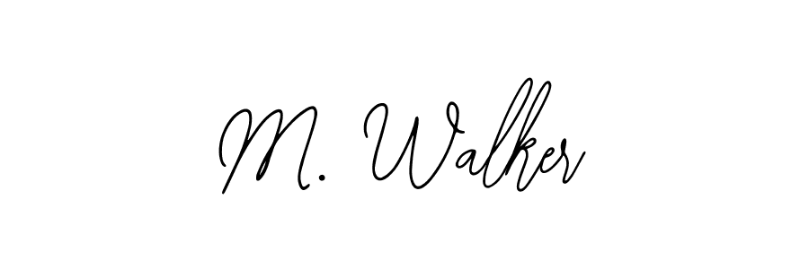if you are searching for the best signature style for your name M. Walker. so please give up your signature search. here we have designed multiple signature styles  using Bearetta-2O07w. M. Walker signature style 12 images and pictures png