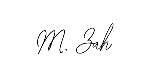 How to Draw M. Zah signature style? Bearetta-2O07w is a latest design signature styles for name M. Zah. M. Zah signature style 12 images and pictures png