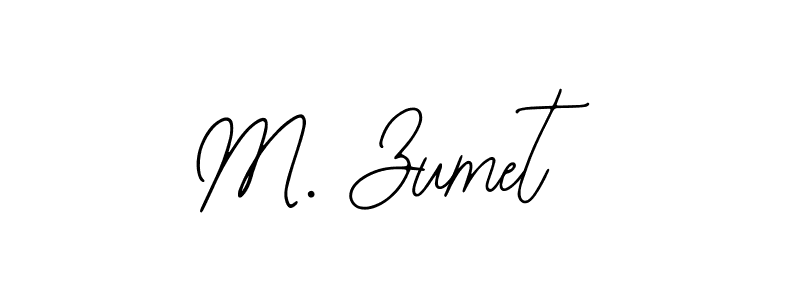 Design your own signature with our free online signature maker. With this signature software, you can create a handwritten (Bearetta-2O07w) signature for name M. Zumet. M. Zumet signature style 12 images and pictures png