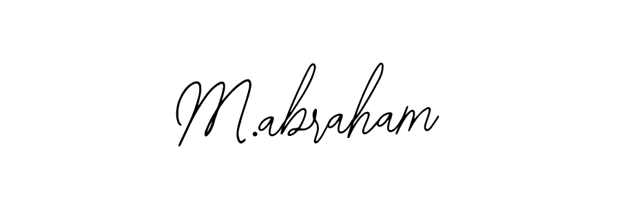 Best and Professional Signature Style for M.abraham. Bearetta-2O07w Best Signature Style Collection. M.abraham signature style 12 images and pictures png