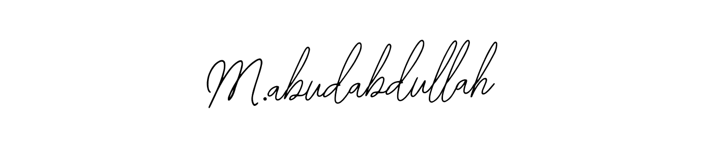 See photos of M.abudabdullah official signature by Spectra . Check more albums & portfolios. Read reviews & check more about Bearetta-2O07w font. M.abudabdullah signature style 12 images and pictures png