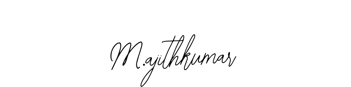 Similarly Bearetta-2O07w is the best handwritten signature design. Signature creator online .You can use it as an online autograph creator for name M.ajithkumar. M.ajithkumar signature style 12 images and pictures png