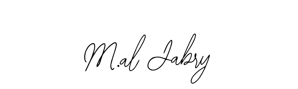 Make a beautiful signature design for name M.al Jabry. With this signature (Bearetta-2O07w) style, you can create a handwritten signature for free. M.al Jabry signature style 12 images and pictures png