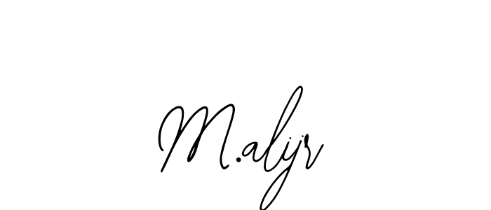 Make a beautiful signature design for name M.alijr. Use this online signature maker to create a handwritten signature for free. M.alijr signature style 12 images and pictures png