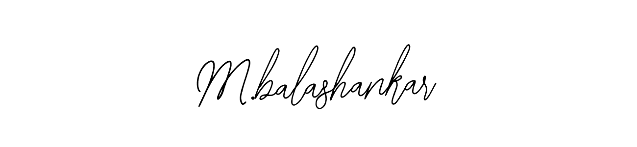 Also we have M.balashankar name is the best signature style. Create professional handwritten signature collection using Bearetta-2O07w autograph style. M.balashankar signature style 12 images and pictures png