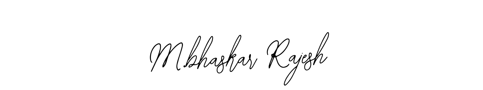 This is the best signature style for the M.bhaskar Rajesh name. Also you like these signature font (Bearetta-2O07w). Mix name signature. M.bhaskar Rajesh signature style 12 images and pictures png