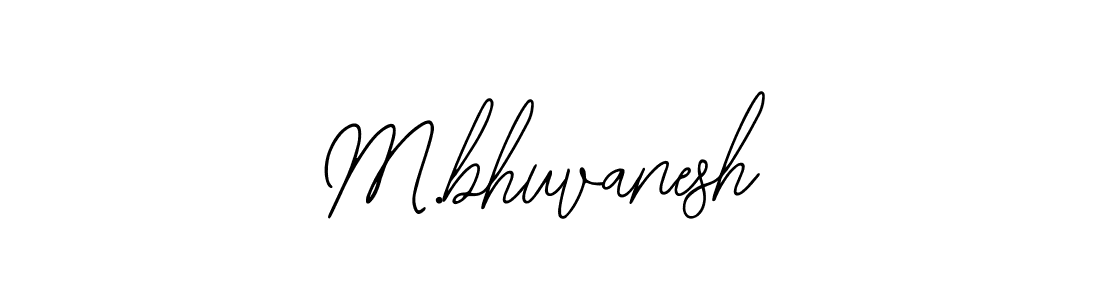 Similarly Bearetta-2O07w is the best handwritten signature design. Signature creator online .You can use it as an online autograph creator for name M.bhuvanesh. M.bhuvanesh signature style 12 images and pictures png