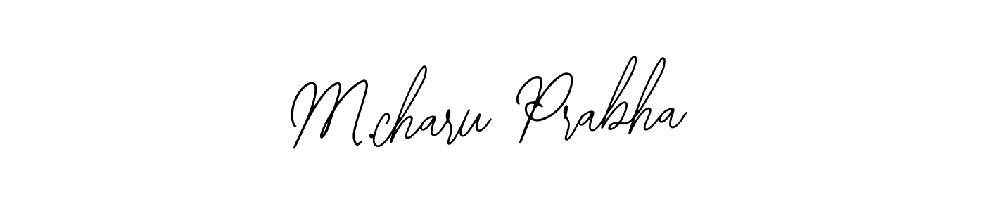 This is the best signature style for the M.charu Prabha name. Also you like these signature font (Bearetta-2O07w). Mix name signature. M.charu Prabha signature style 12 images and pictures png