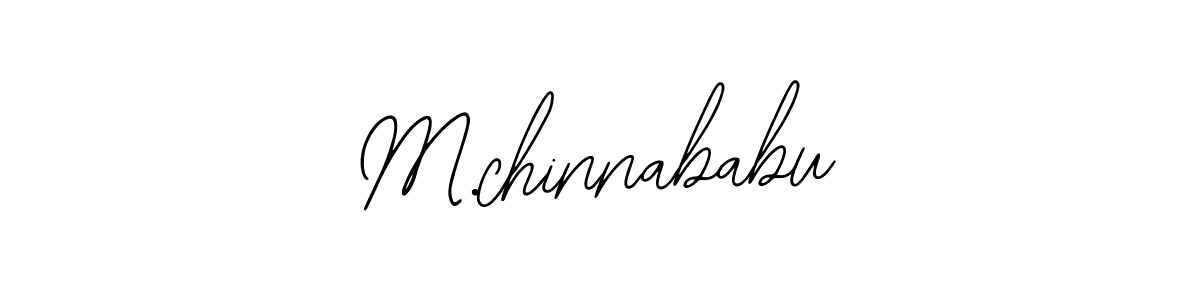 M.chinnababu stylish signature style. Best Handwritten Sign (Bearetta-2O07w) for my name. Handwritten Signature Collection Ideas for my name M.chinnababu. M.chinnababu signature style 12 images and pictures png