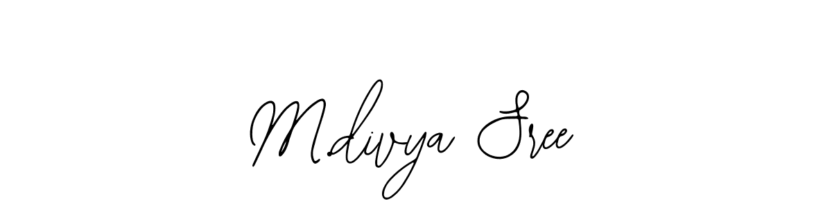 Make a beautiful signature design for name M.divya Sree. With this signature (Bearetta-2O07w) style, you can create a handwritten signature for free. M.divya Sree signature style 12 images and pictures png