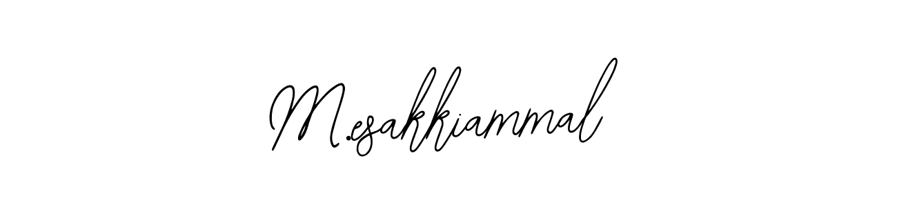 M.esakkiammal stylish signature style. Best Handwritten Sign (Bearetta-2O07w) for my name. Handwritten Signature Collection Ideas for my name M.esakkiammal. M.esakkiammal signature style 12 images and pictures png