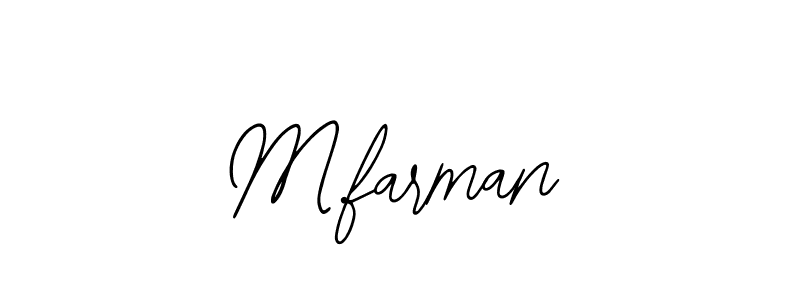 Create a beautiful signature design for name M.farman. With this signature (Bearetta-2O07w) fonts, you can make a handwritten signature for free. M.farman signature style 12 images and pictures png