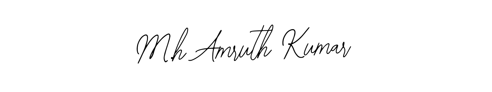 You can use this online signature creator to create a handwritten signature for the name M.h Amruth Kumar. This is the best online autograph maker. M.h Amruth Kumar signature style 12 images and pictures png