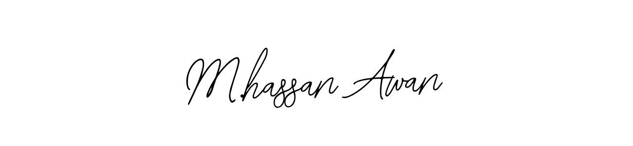 M.hassan Awan stylish signature style. Best Handwritten Sign (Bearetta-2O07w) for my name. Handwritten Signature Collection Ideas for my name M.hassan Awan. M.hassan Awan signature style 12 images and pictures png