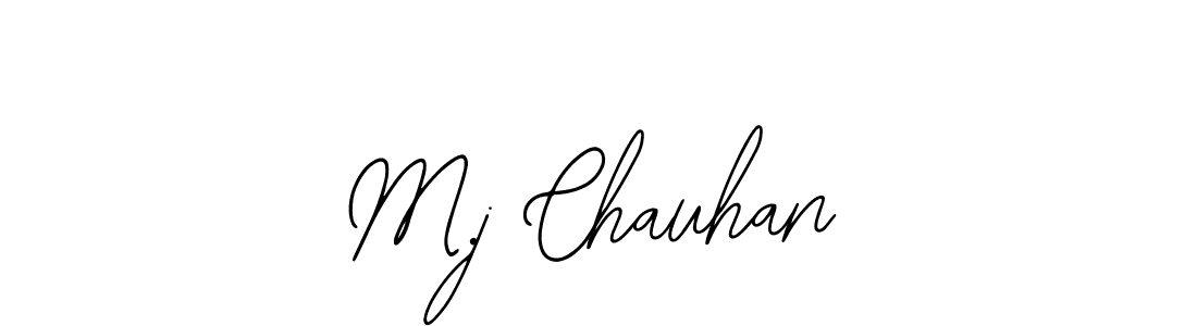 Make a beautiful signature design for name M.j Chauhan. Use this online signature maker to create a handwritten signature for free. M.j Chauhan signature style 12 images and pictures png