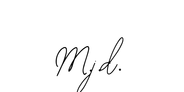 Also You can easily find your signature by using the search form. We will create M.j.d. name handwritten signature images for you free of cost using Bearetta-2O07w sign style. M.j.d. signature style 12 images and pictures png