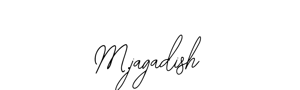 How to make M.jagadish signature? Bearetta-2O07w is a professional autograph style. Create handwritten signature for M.jagadish name. M.jagadish signature style 12 images and pictures png