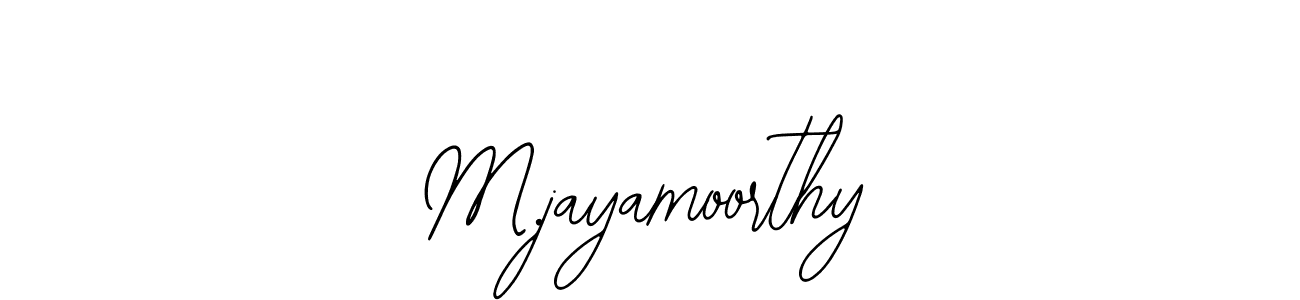 Similarly Bearetta-2O07w is the best handwritten signature design. Signature creator online .You can use it as an online autograph creator for name M.jayamoorthy. M.jayamoorthy signature style 12 images and pictures png