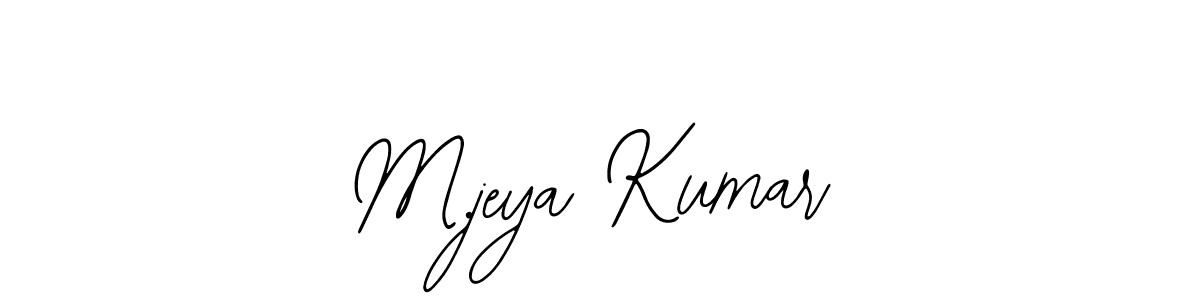 It looks lik you need a new signature style for name M.jeya Kumar. Design unique handwritten (Bearetta-2O07w) signature with our free signature maker in just a few clicks. M.jeya Kumar signature style 12 images and pictures png