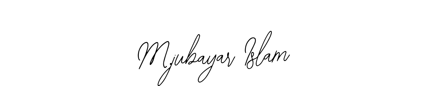 Best and Professional Signature Style for M.jubayar Islam. Bearetta-2O07w Best Signature Style Collection. M.jubayar Islam signature style 12 images and pictures png