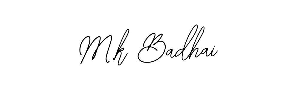 Here are the top 10 professional signature styles for the name M.k Badhai. These are the best autograph styles you can use for your name. M.k Badhai signature style 12 images and pictures png