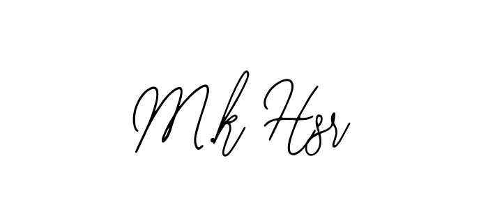 M.k Hsr stylish signature style. Best Handwritten Sign (Bearetta-2O07w) for my name. Handwritten Signature Collection Ideas for my name M.k Hsr. M.k Hsr signature style 12 images and pictures png