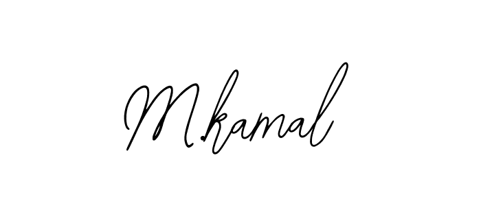 Make a beautiful signature design for name M.kamal. With this signature (Bearetta-2O07w) style, you can create a handwritten signature for free. M.kamal signature style 12 images and pictures png