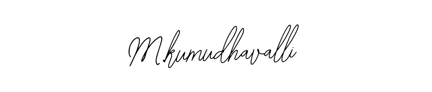 It looks lik you need a new signature style for name M.kumudhavalli. Design unique handwritten (Bearetta-2O07w) signature with our free signature maker in just a few clicks. M.kumudhavalli signature style 12 images and pictures png