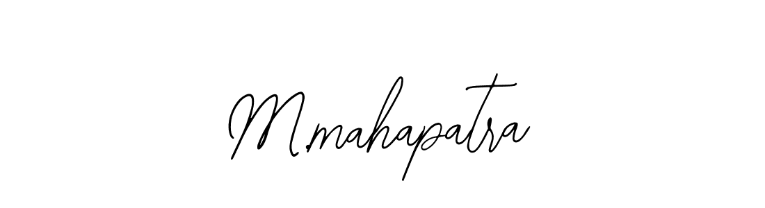 Design your own signature with our free online signature maker. With this signature software, you can create a handwritten (Bearetta-2O07w) signature for name M.mahapatra. M.mahapatra signature style 12 images and pictures png