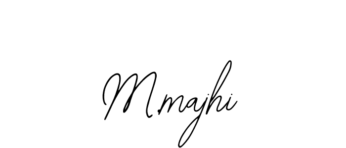 Make a beautiful signature design for name M.majhi. With this signature (Bearetta-2O07w) style, you can create a handwritten signature for free. M.majhi signature style 12 images and pictures png