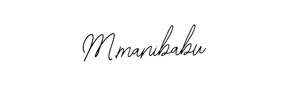 Similarly Bearetta-2O07w is the best handwritten signature design. Signature creator online .You can use it as an online autograph creator for name M.manibabu. M.manibabu signature style 12 images and pictures png