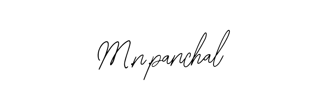 How to Draw M.n.panchal signature style? Bearetta-2O07w is a latest design signature styles for name M.n.panchal. M.n.panchal signature style 12 images and pictures png