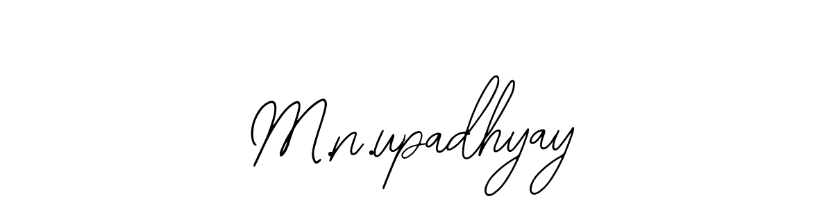 Make a beautiful signature design for name M.n.upadhyay. Use this online signature maker to create a handwritten signature for free. M.n.upadhyay signature style 12 images and pictures png