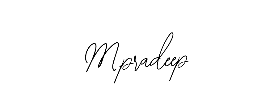 It looks lik you need a new signature style for name M.pradeep. Design unique handwritten (Bearetta-2O07w) signature with our free signature maker in just a few clicks. M.pradeep signature style 12 images and pictures png