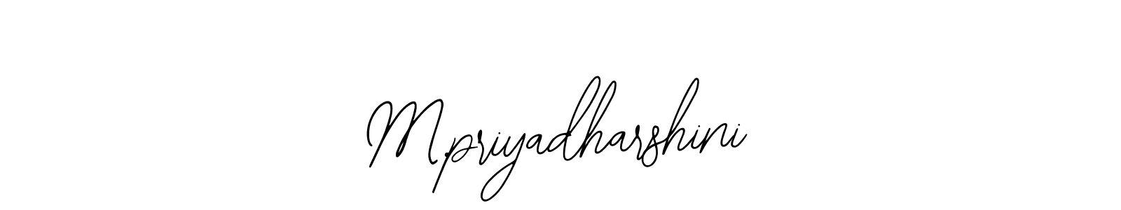 Similarly Bearetta-2O07w is the best handwritten signature design. Signature creator online .You can use it as an online autograph creator for name M.priyadharshini. M.priyadharshini signature style 12 images and pictures png