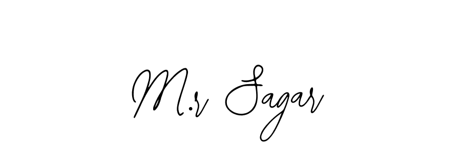 How to make M.r Sagar signature? Bearetta-2O07w is a professional autograph style. Create handwritten signature for M.r Sagar name. M.r Sagar signature style 12 images and pictures png