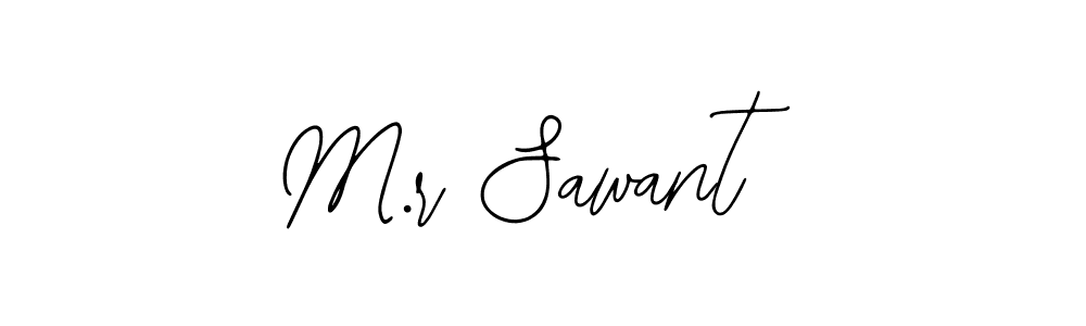 Similarly Bearetta-2O07w is the best handwritten signature design. Signature creator online .You can use it as an online autograph creator for name M.r Sawant. M.r Sawant signature style 12 images and pictures png