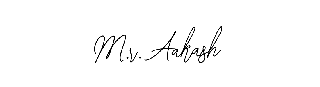 How to Draw M.r. Aakash signature style? Bearetta-2O07w is a latest design signature styles for name M.r. Aakash. M.r. Aakash signature style 12 images and pictures png