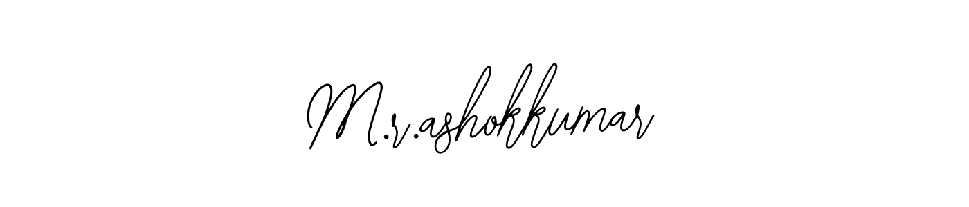 It looks lik you need a new signature style for name M.r.ashokkumar. Design unique handwritten (Bearetta-2O07w) signature with our free signature maker in just a few clicks. M.r.ashokkumar signature style 12 images and pictures png