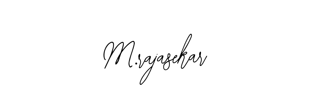 Make a beautiful signature design for name M.rajasekar. Use this online signature maker to create a handwritten signature for free. M.rajasekar signature style 12 images and pictures png