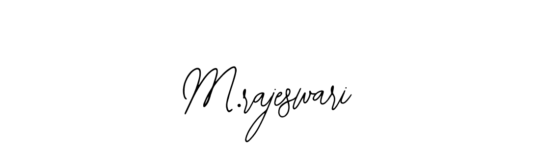 M.rajeswari stylish signature style. Best Handwritten Sign (Bearetta-2O07w) for my name. Handwritten Signature Collection Ideas for my name M.rajeswari. M.rajeswari signature style 12 images and pictures png