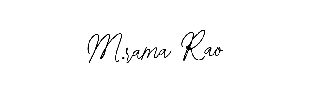 Create a beautiful signature design for name M.rama Rao. With this signature (Bearetta-2O07w) fonts, you can make a handwritten signature for free. M.rama Rao signature style 12 images and pictures png