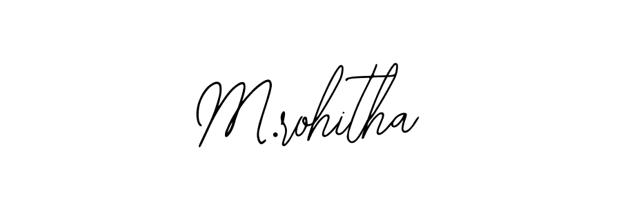 You can use this online signature creator to create a handwritten signature for the name M.rohitha. This is the best online autograph maker. M.rohitha signature style 12 images and pictures png