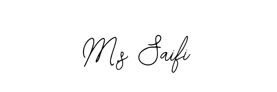M.s Saifi stylish signature style. Best Handwritten Sign (Bearetta-2O07w) for my name. Handwritten Signature Collection Ideas for my name M.s Saifi. M.s Saifi signature style 12 images and pictures png