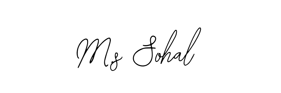 It looks lik you need a new signature style for name M.s Sohal. Design unique handwritten (Bearetta-2O07w) signature with our free signature maker in just a few clicks. M.s Sohal signature style 12 images and pictures png